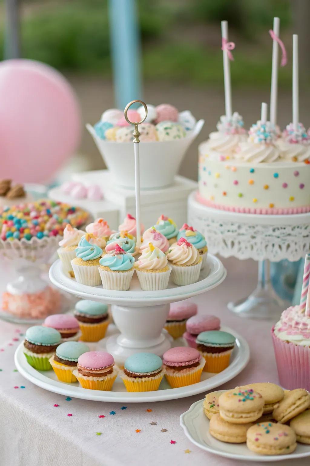 A captivating arrangement of miniature treats, ideally suited for every type of celebration.