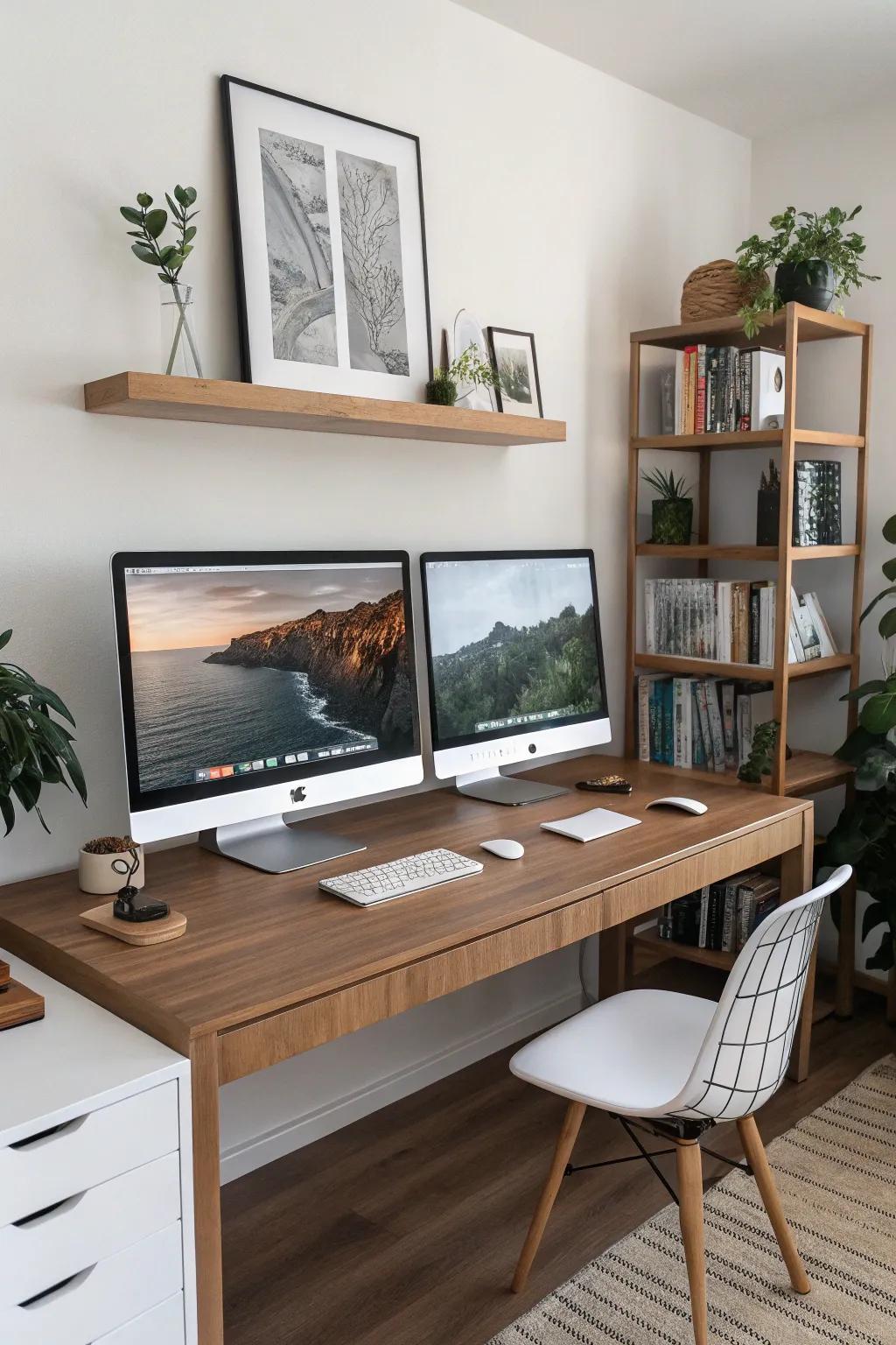 Using two monitors can significantly improve how you work and what you accomplish.