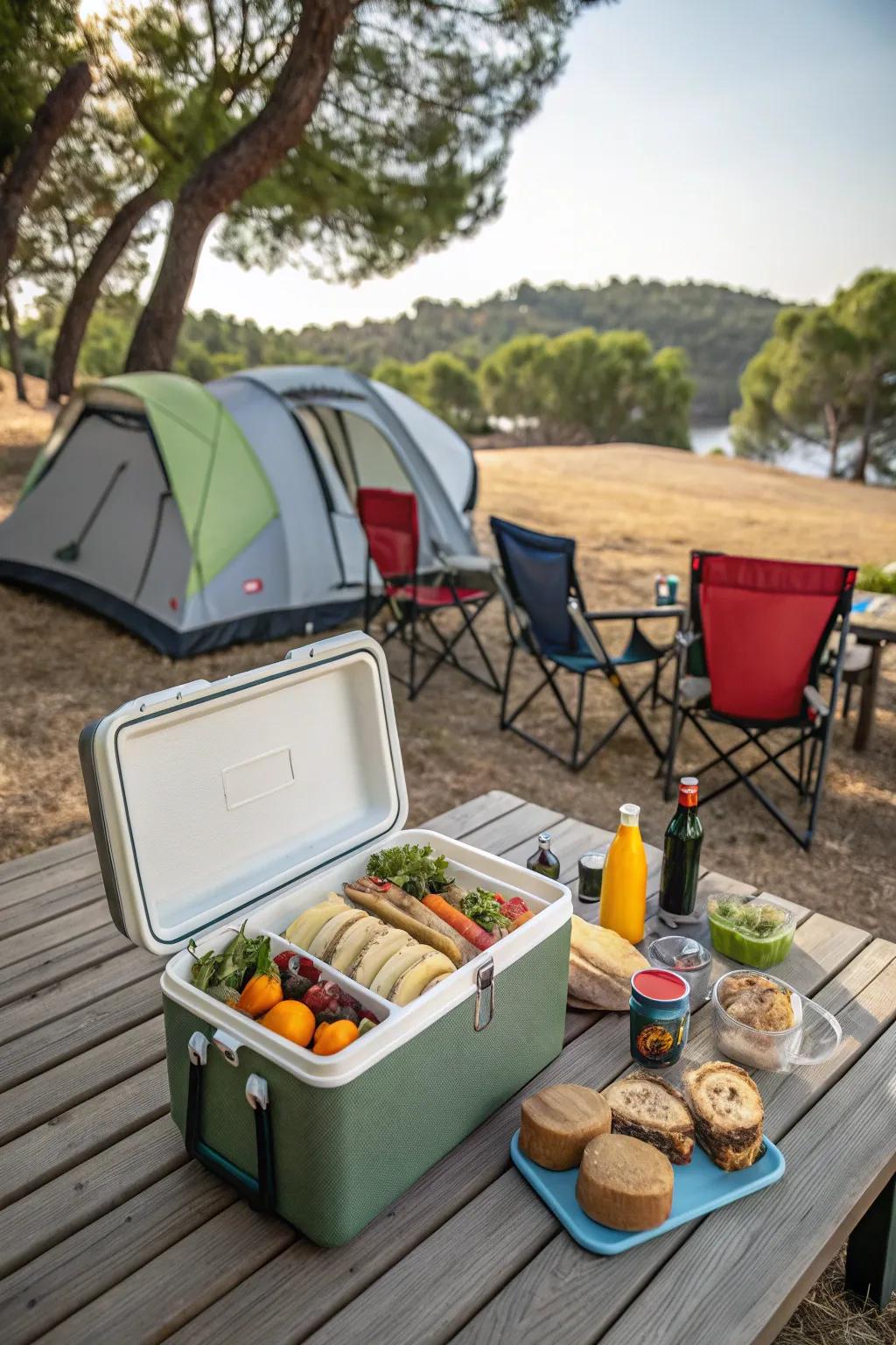 A high-quality cooler makes sure your food stays fresher for longer.