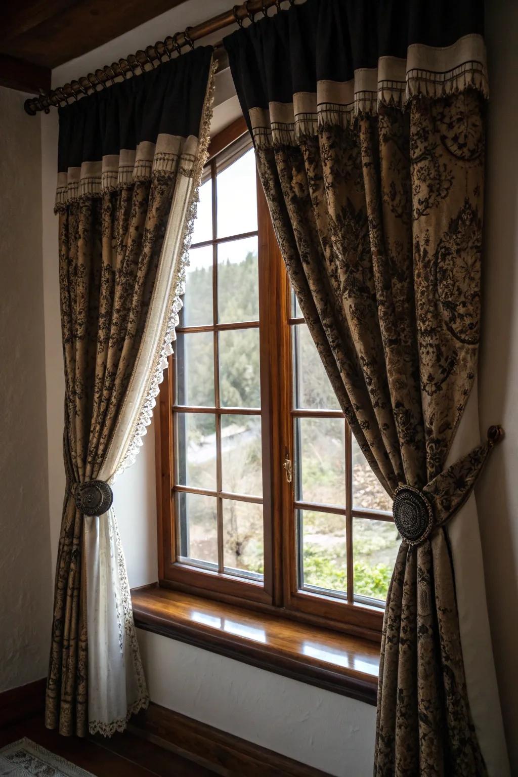 Blackout liners enhance your current curtains for improved light control.