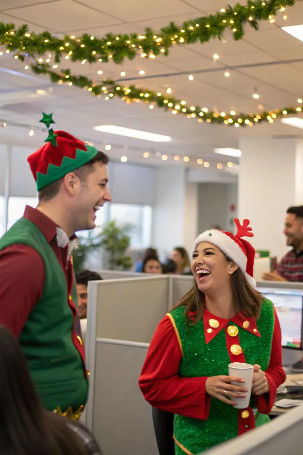 Dress up for fun: holiday costumes bring festive joy.