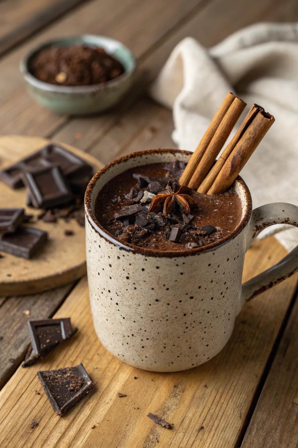 Spice Route Cocoa: warmth and romance intertwined