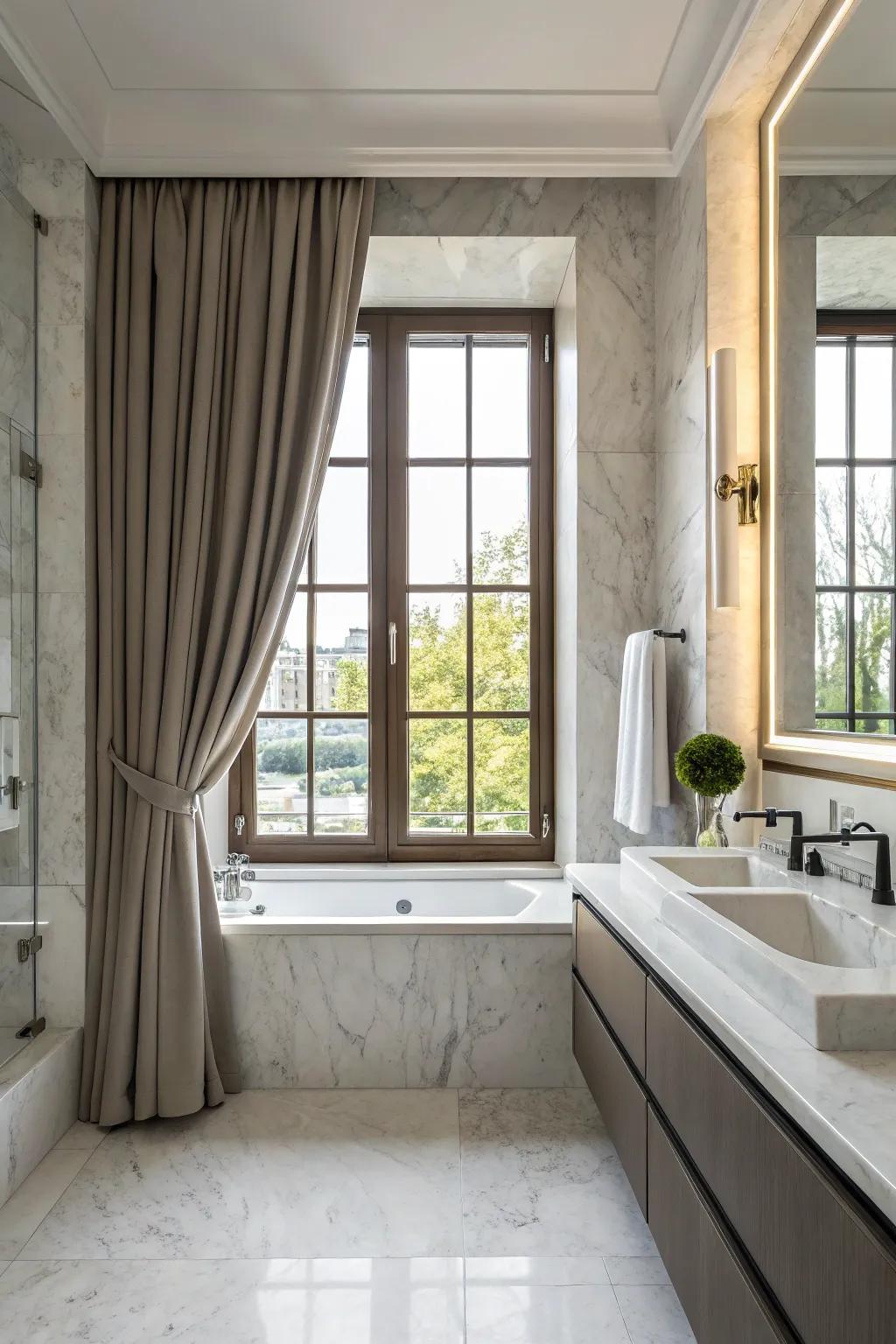 Unified style: Undetectable hardware maintains things sleek and simple.