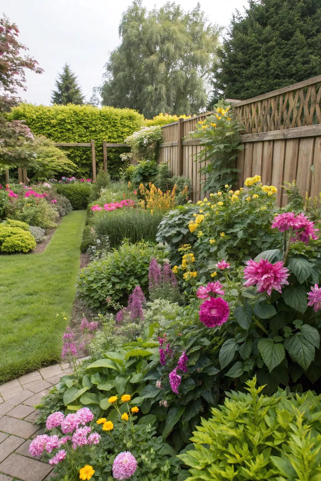 Seasonal plants keep your garden vibrant all year.