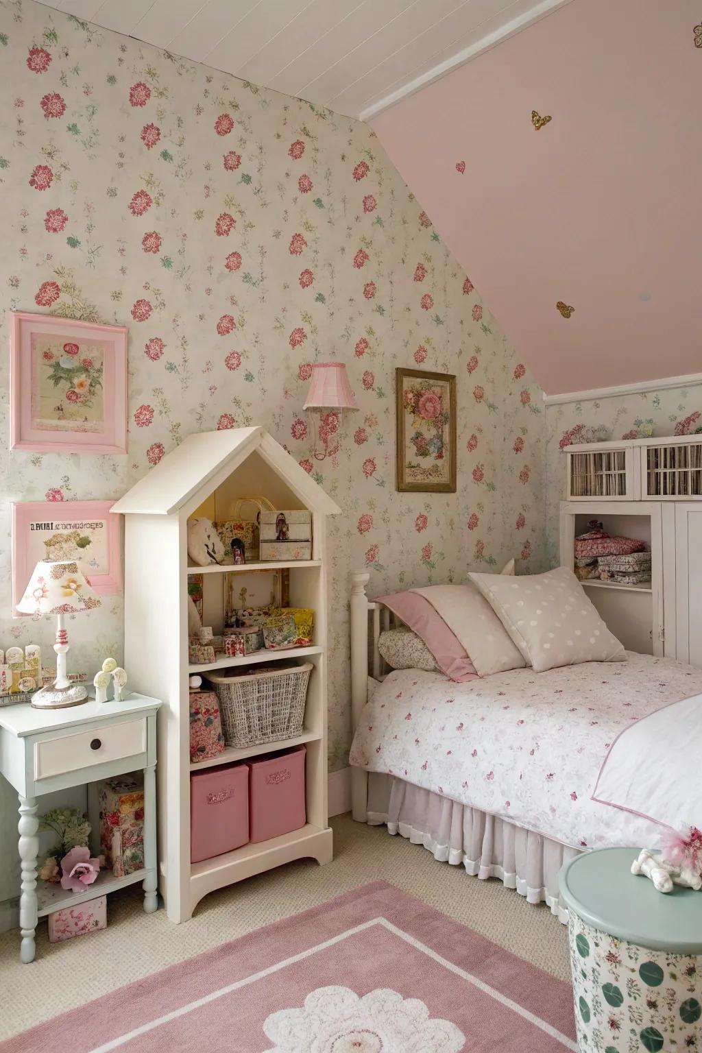 A floral fantasy that adds elegance and charm.