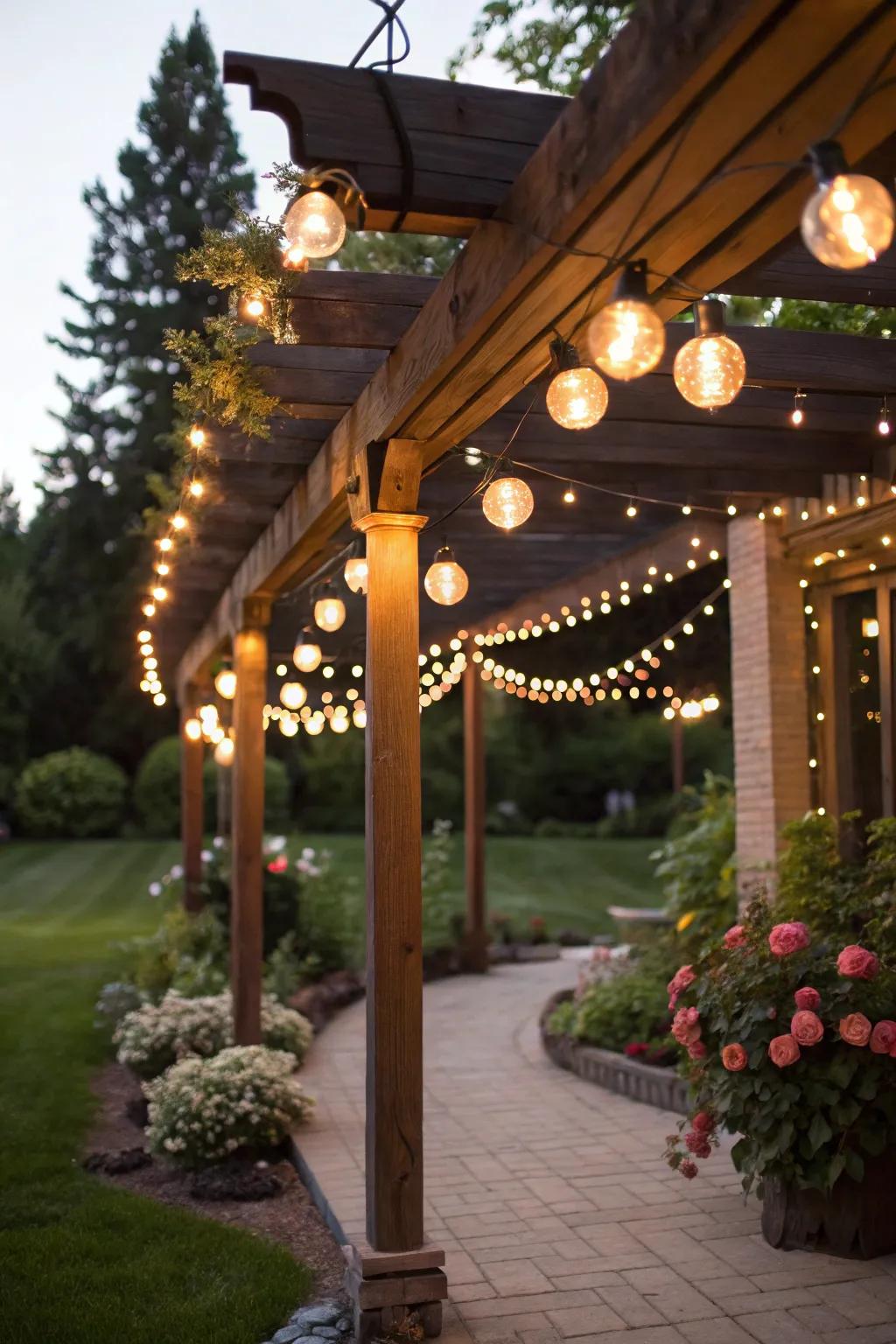 Orb lights inject a festive sparkle into any get-together.