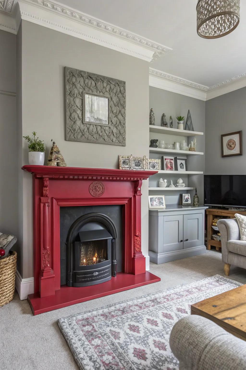 Structural elements become focal points with thoughtful color selection.