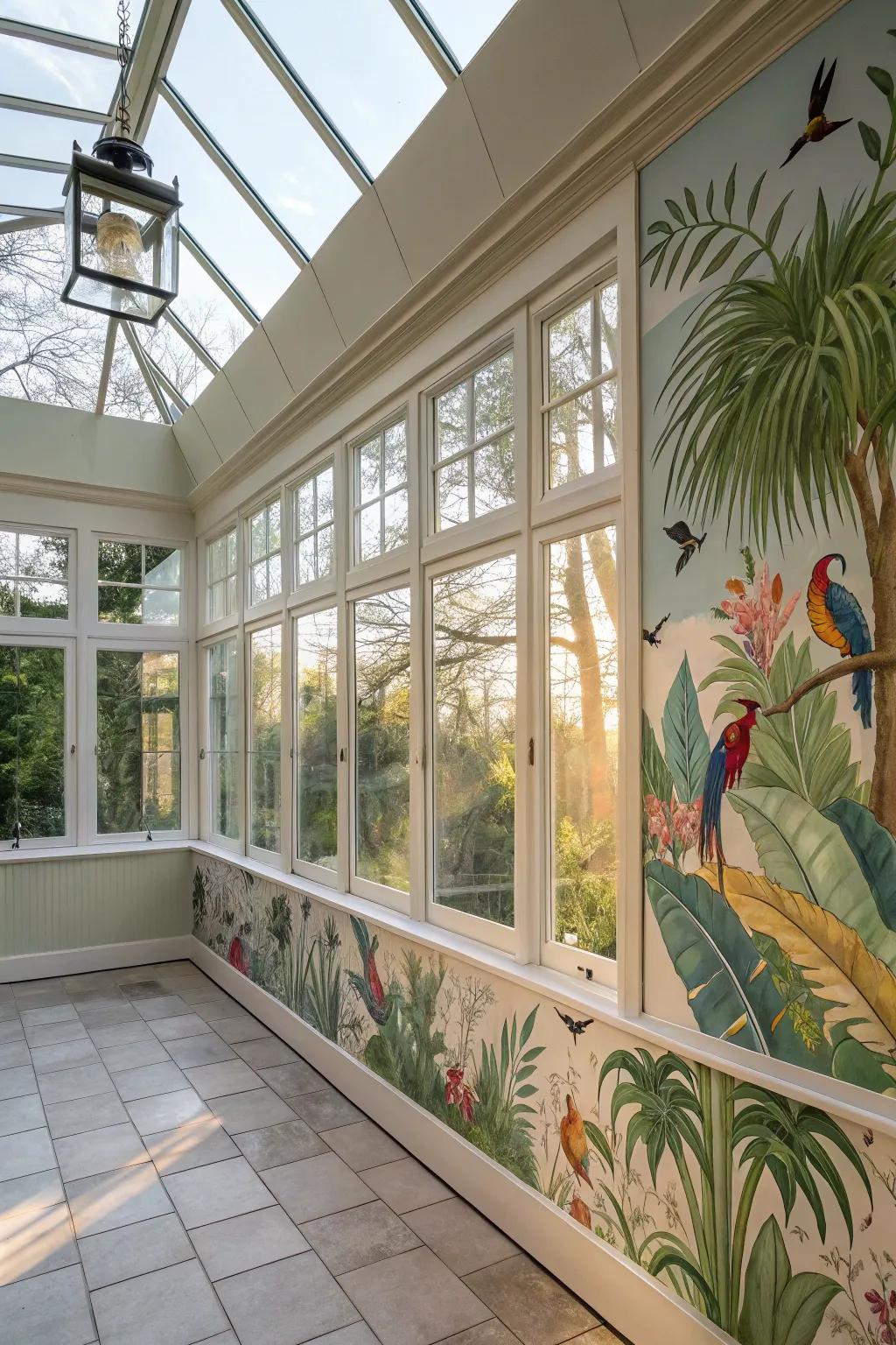 A tropical retreat within your own space