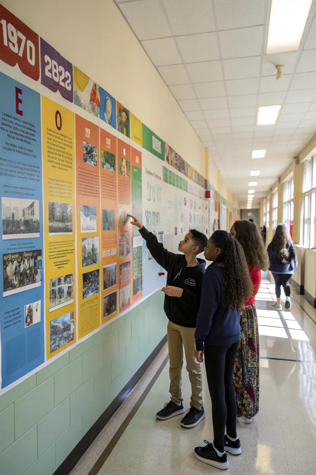 An interactive historical timeline that educates and fascinates students.