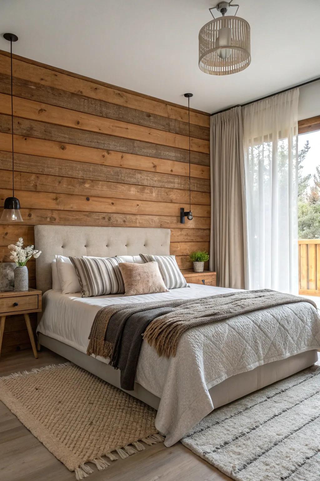 Fashion your personal timber slat masterpiece through a DIY task.