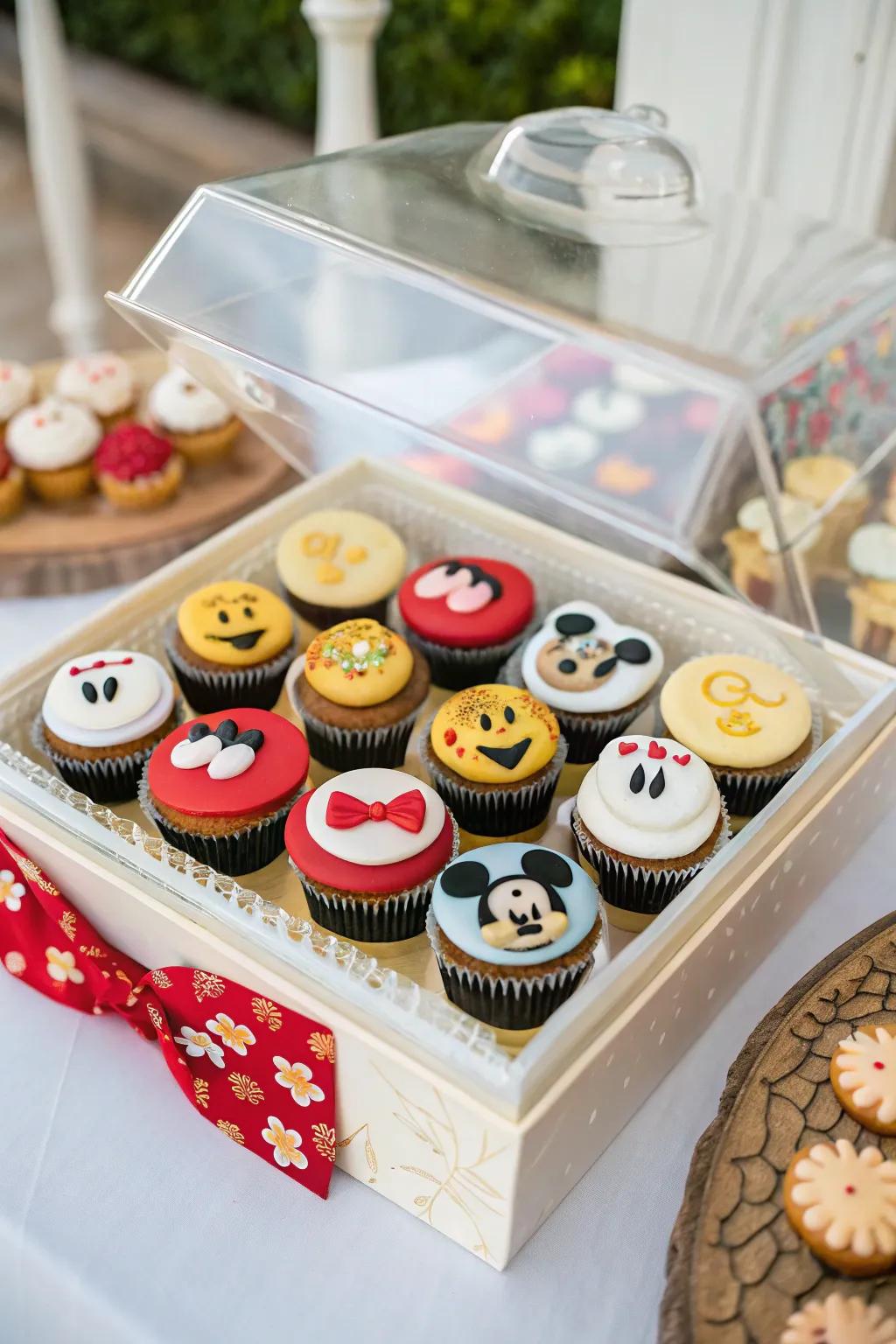 Cupcakes offer a sweet and delightful prize option that guests will savor.