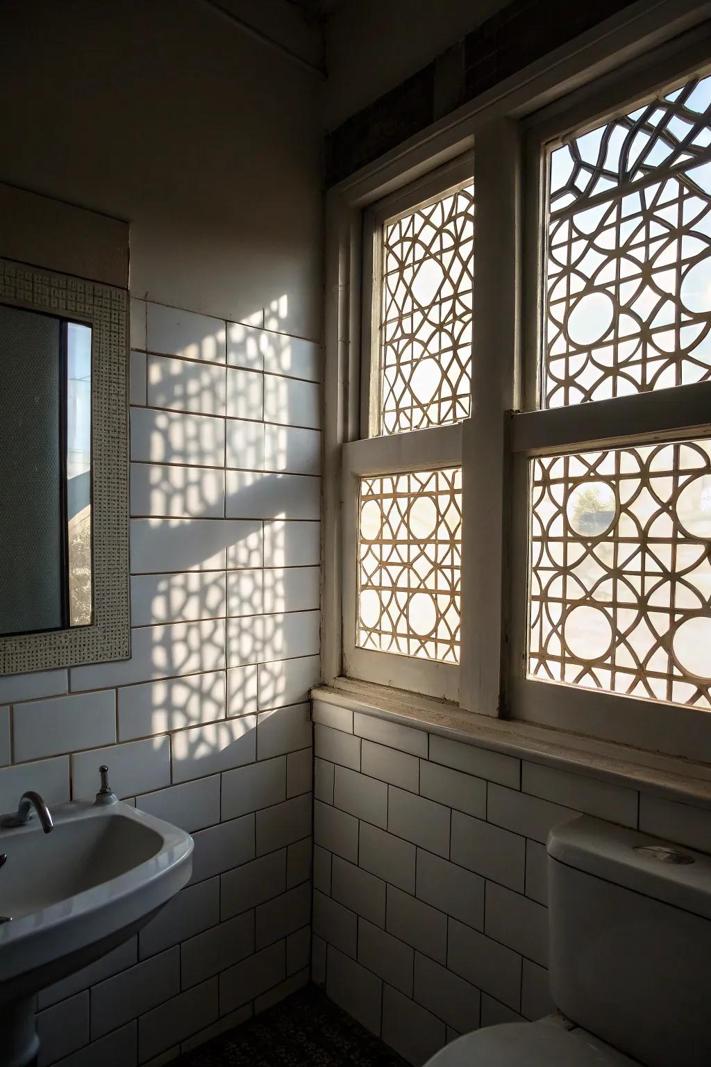 Economical privacy: Film presents an effective solution.