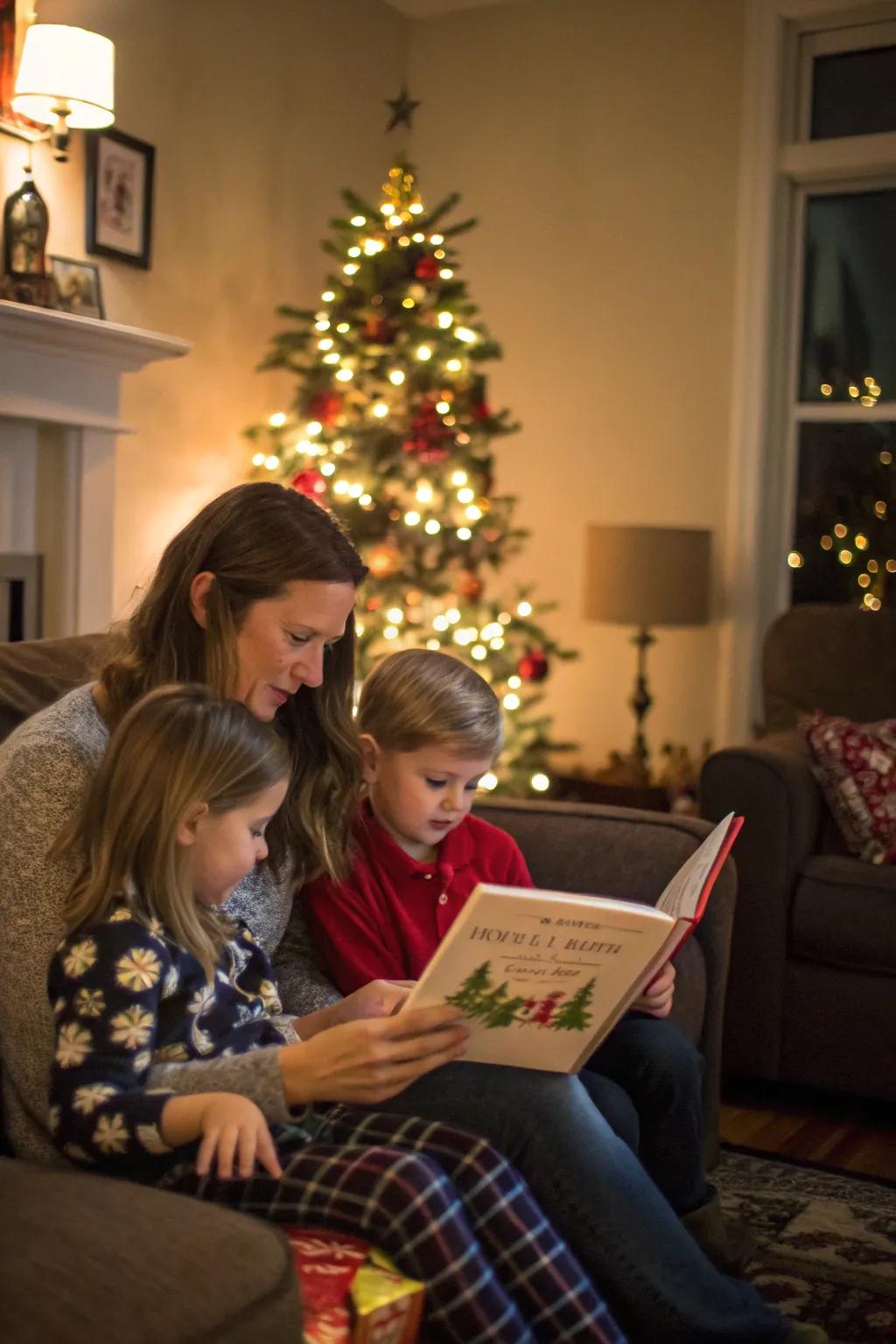 Capture the charm of Holiday Eve customs.