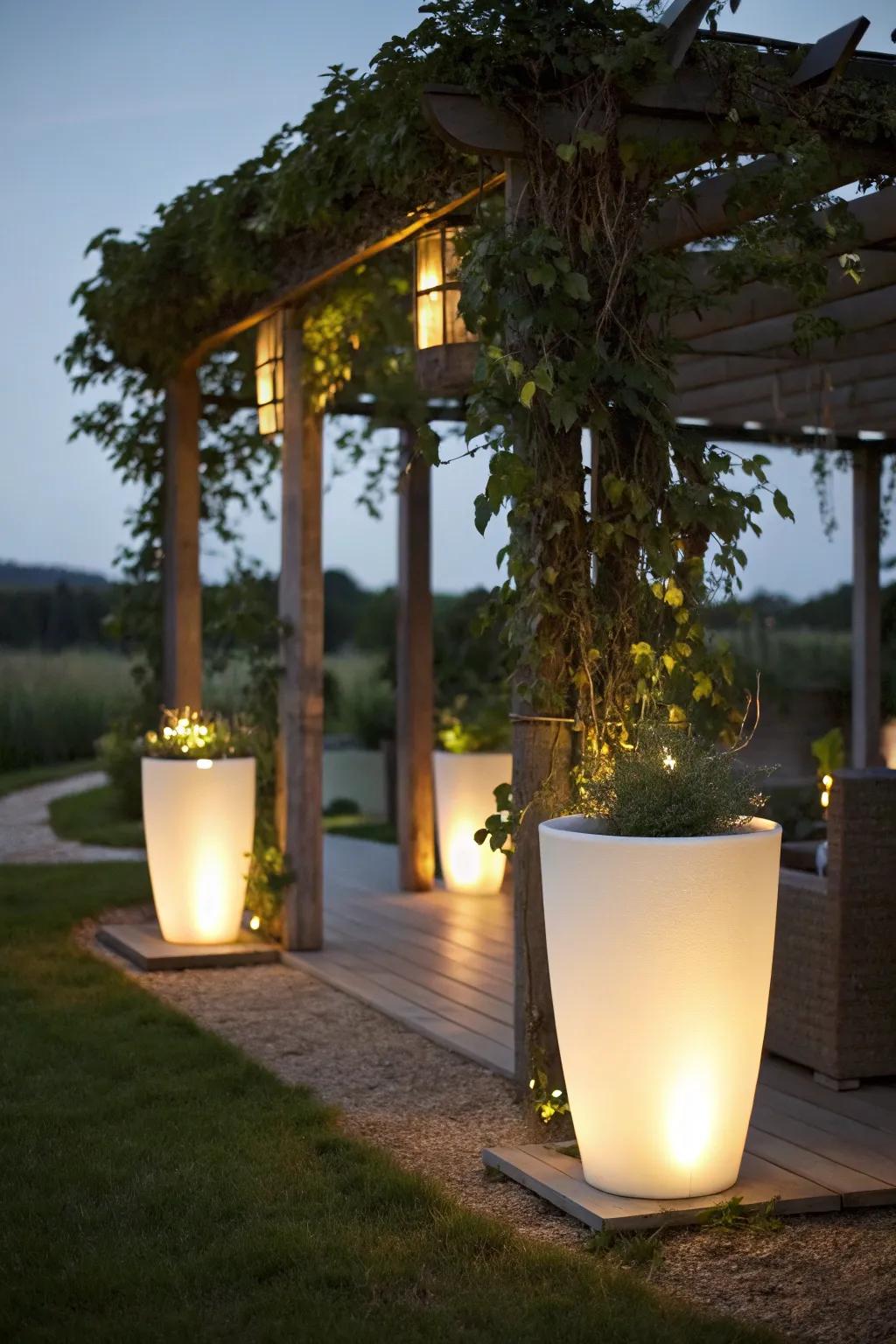 Radiant beds introduce dimension and curiosity.