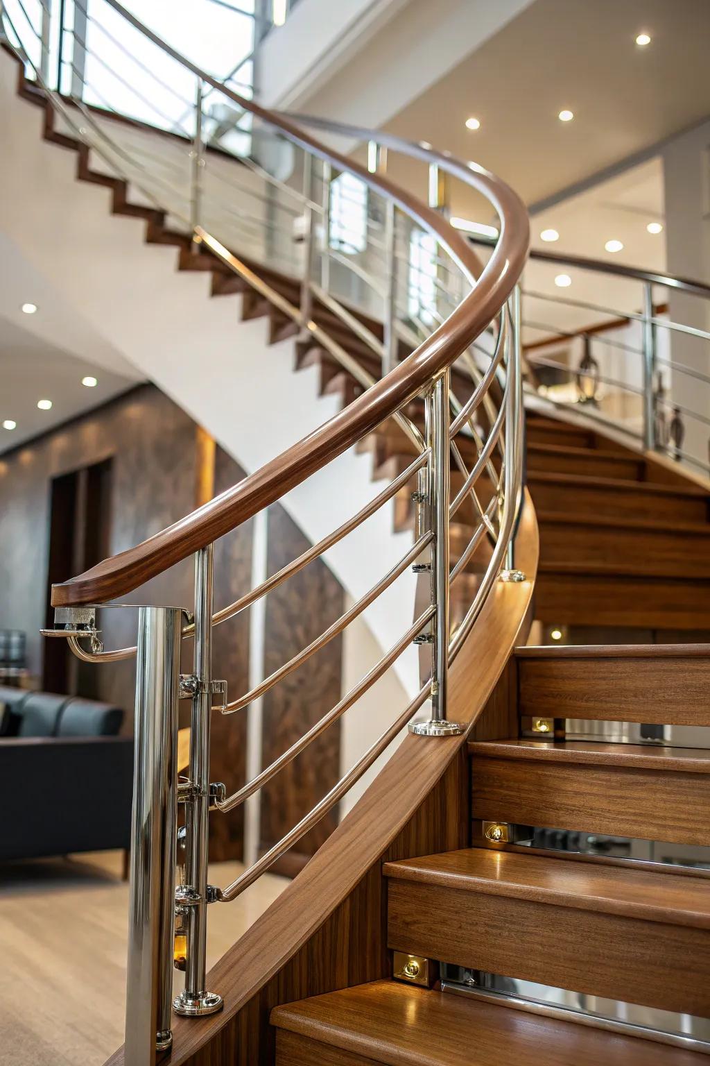 Create visual interest with layered textures.