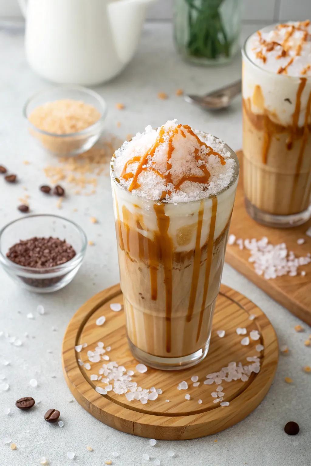 Caramel Silk Macchiato with a Whisper: A Classic with a twist
