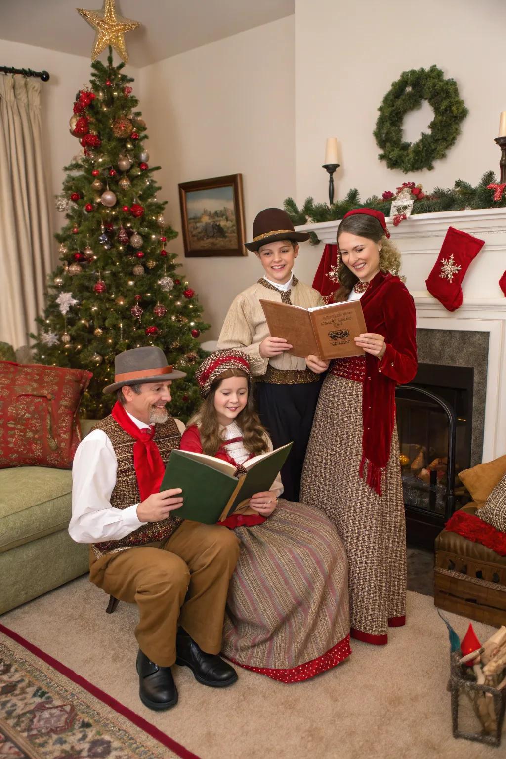 Bring a past-era touch to your holiday photos.