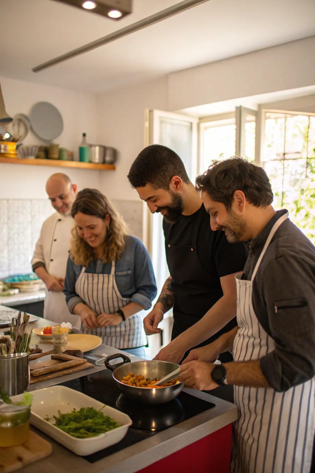 An interactive culinary session for an educational and fun Galentine's Day.