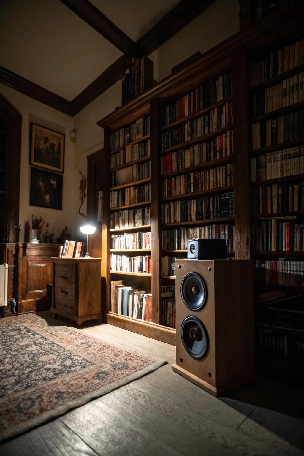 Soundscapes heighten the spectral environment.