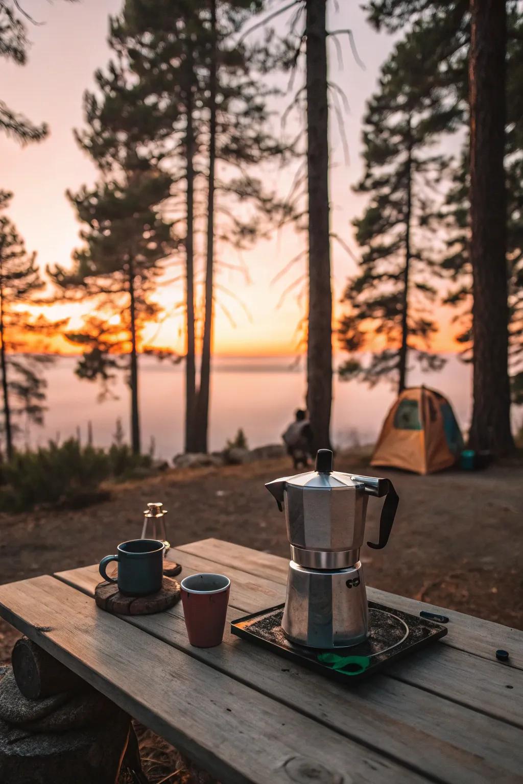 Brew a flawless cup of coffee in the wild.