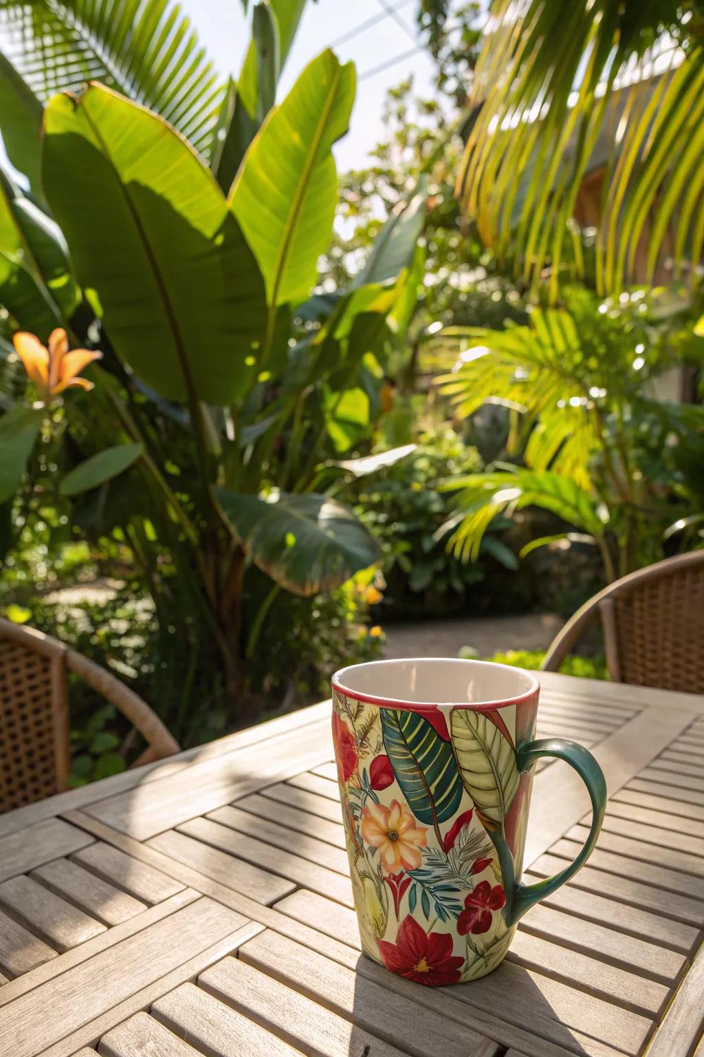 Tropical bloom designs that bring an exotic flair.