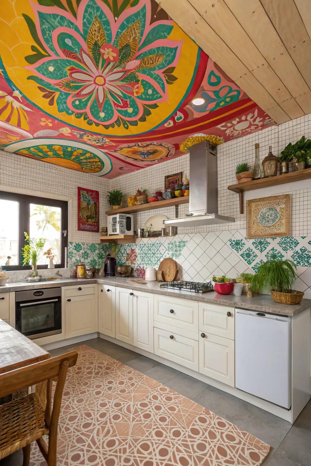 Transform your ceiling into artistry.
