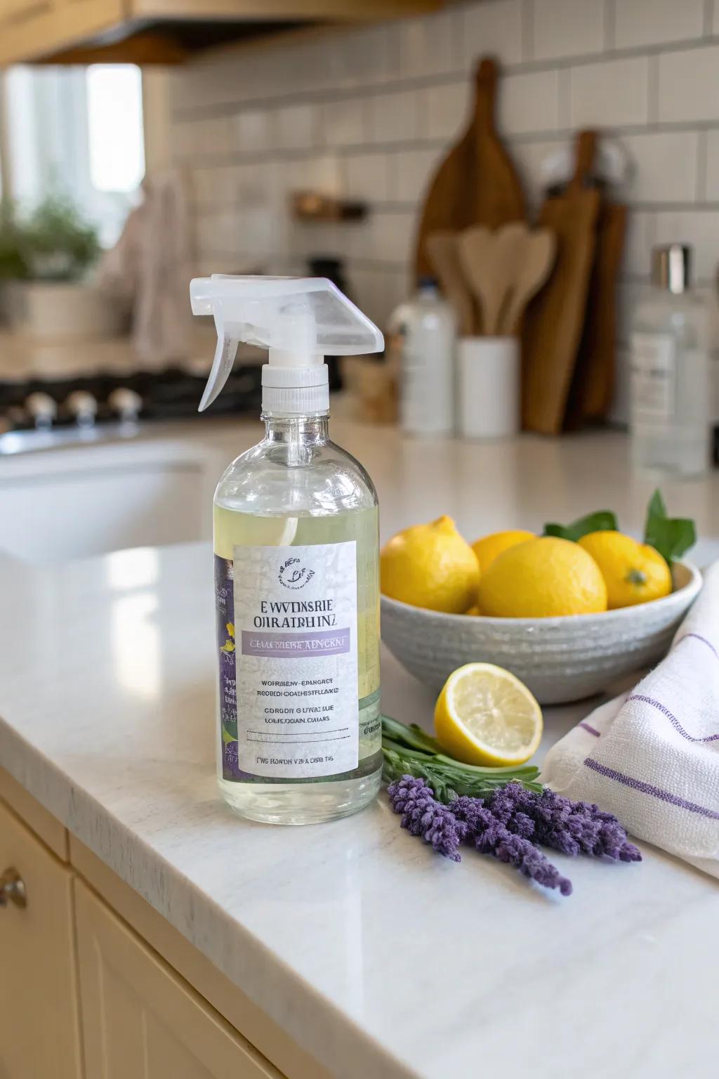 A natural cleaner that leaves your home smelling fresh and inviting.