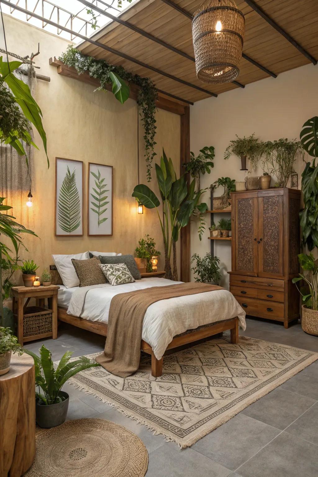 Inspired decor can help.