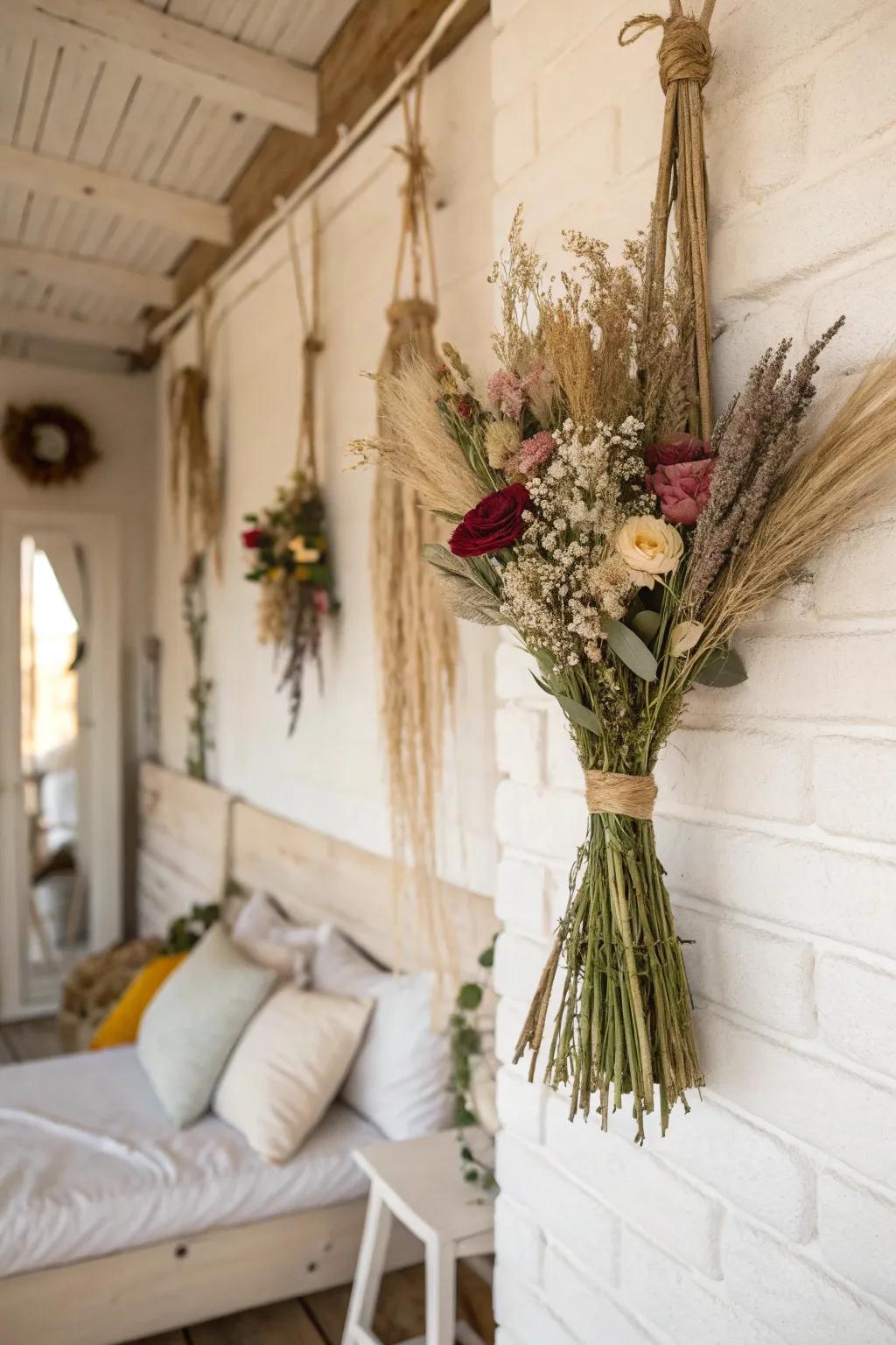 Bohemian bundles to achieve a relaxed and artistic accent.
