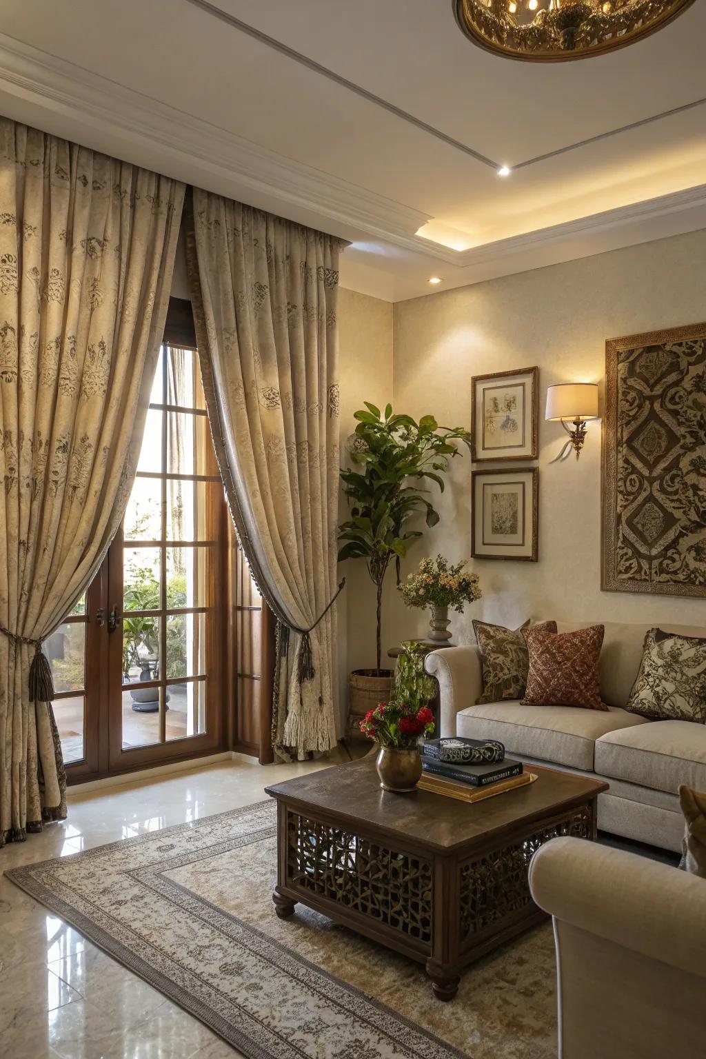 Bespoke designs ensure your drapery complements both your space and personal style.