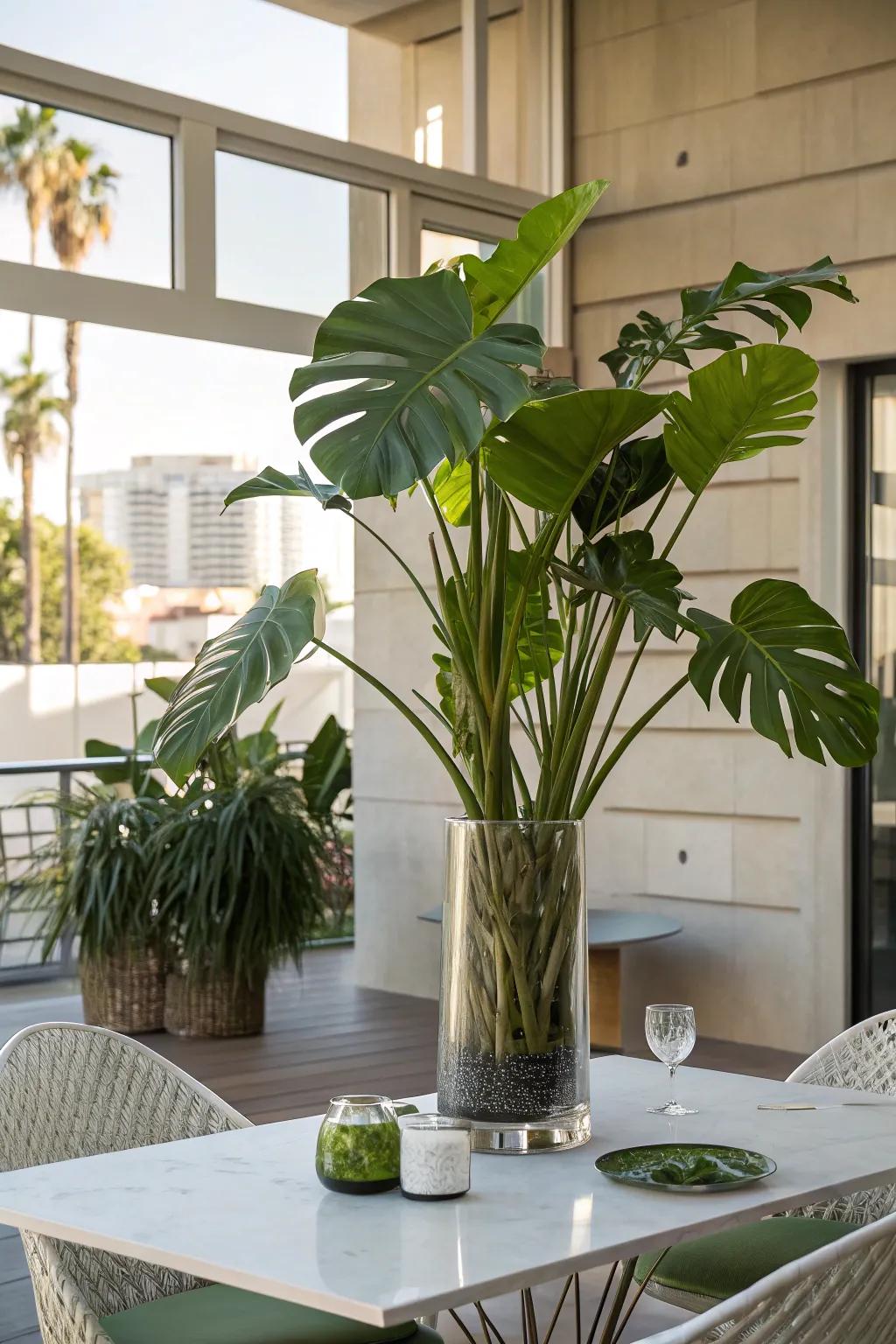 Craft a natural shield with vast foliage.
