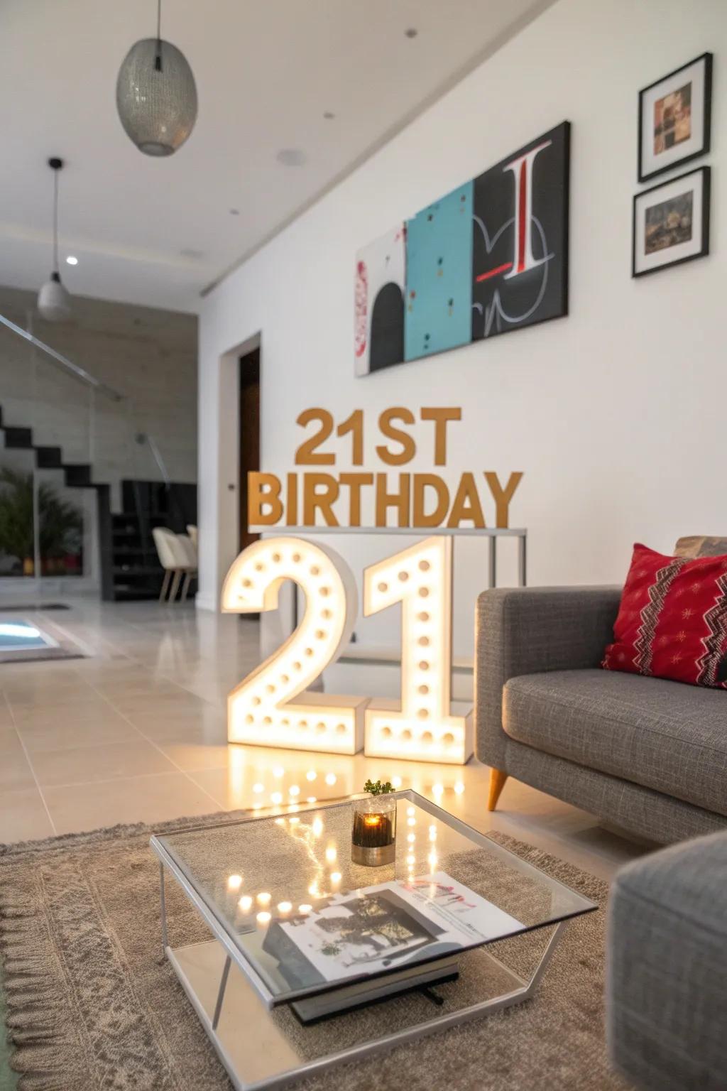 3D signs add depth and capture attention.
