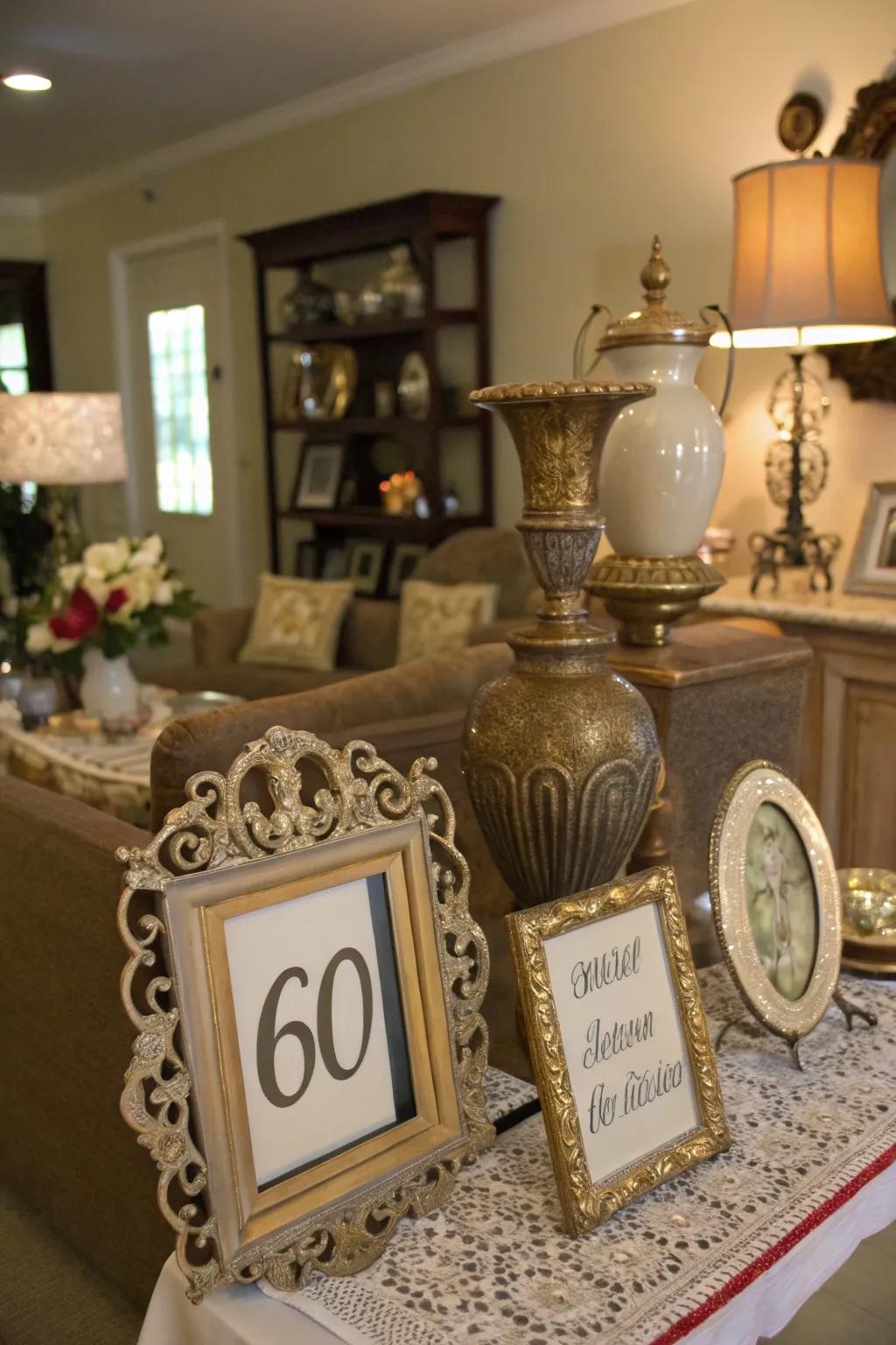 Nostalgia converges with décor through vintage components.
