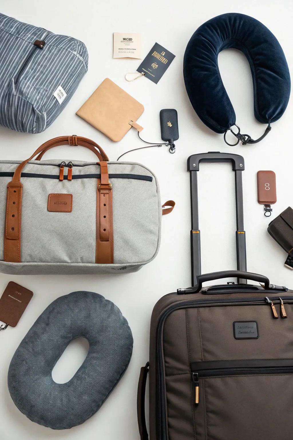 Travel accessories make practical and exciting prizes for guests who love adventures.