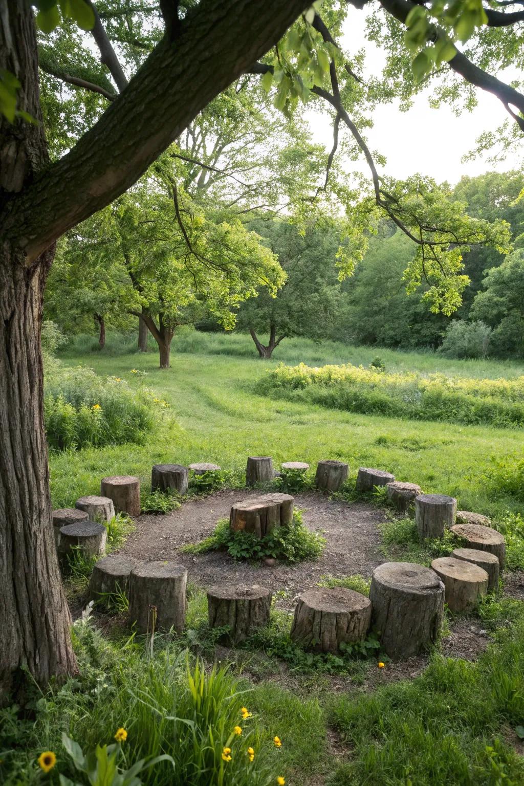 A legend-sharing area for bewitching tales and recollections
