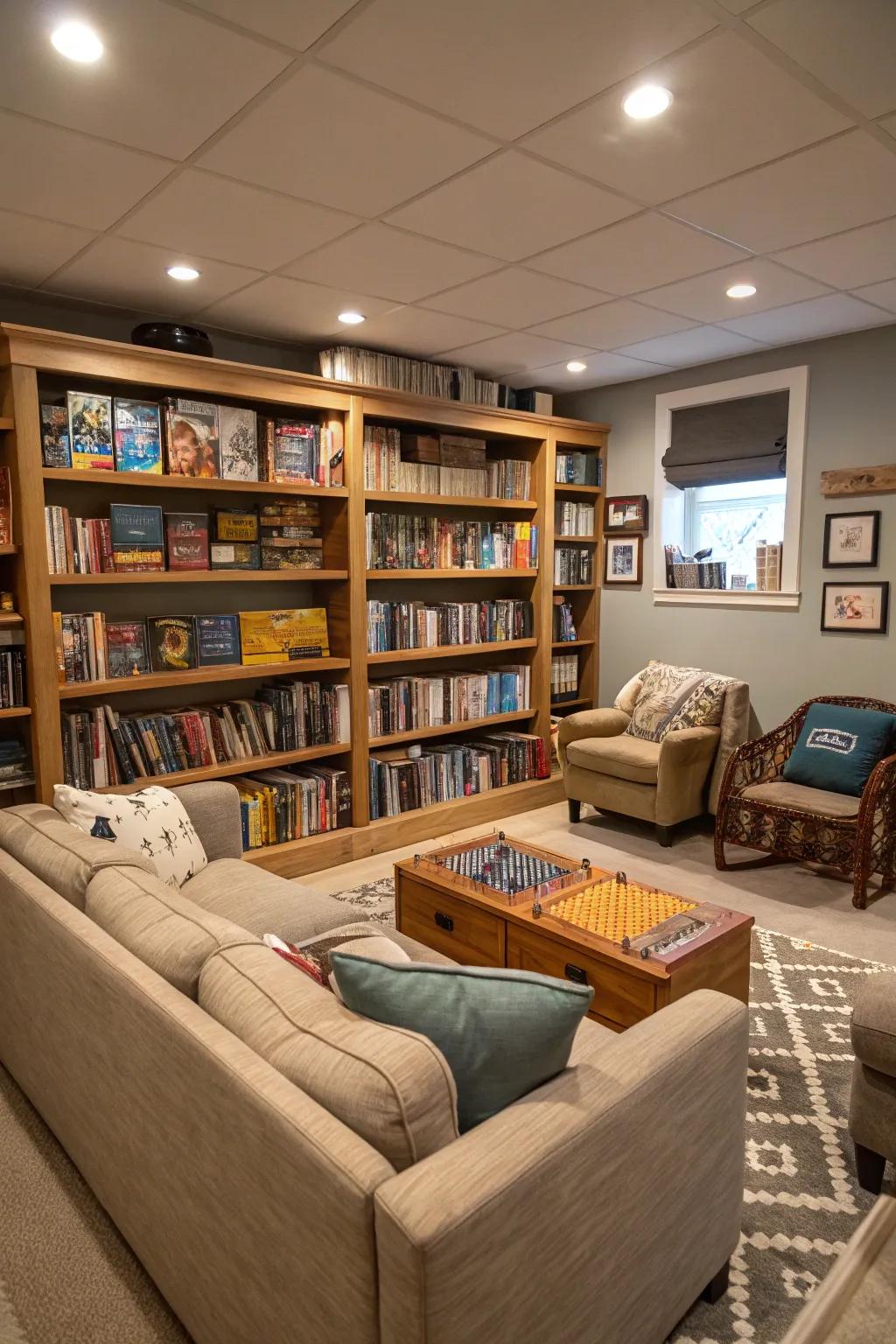 Foster social interaction with a well-stocked board game library.