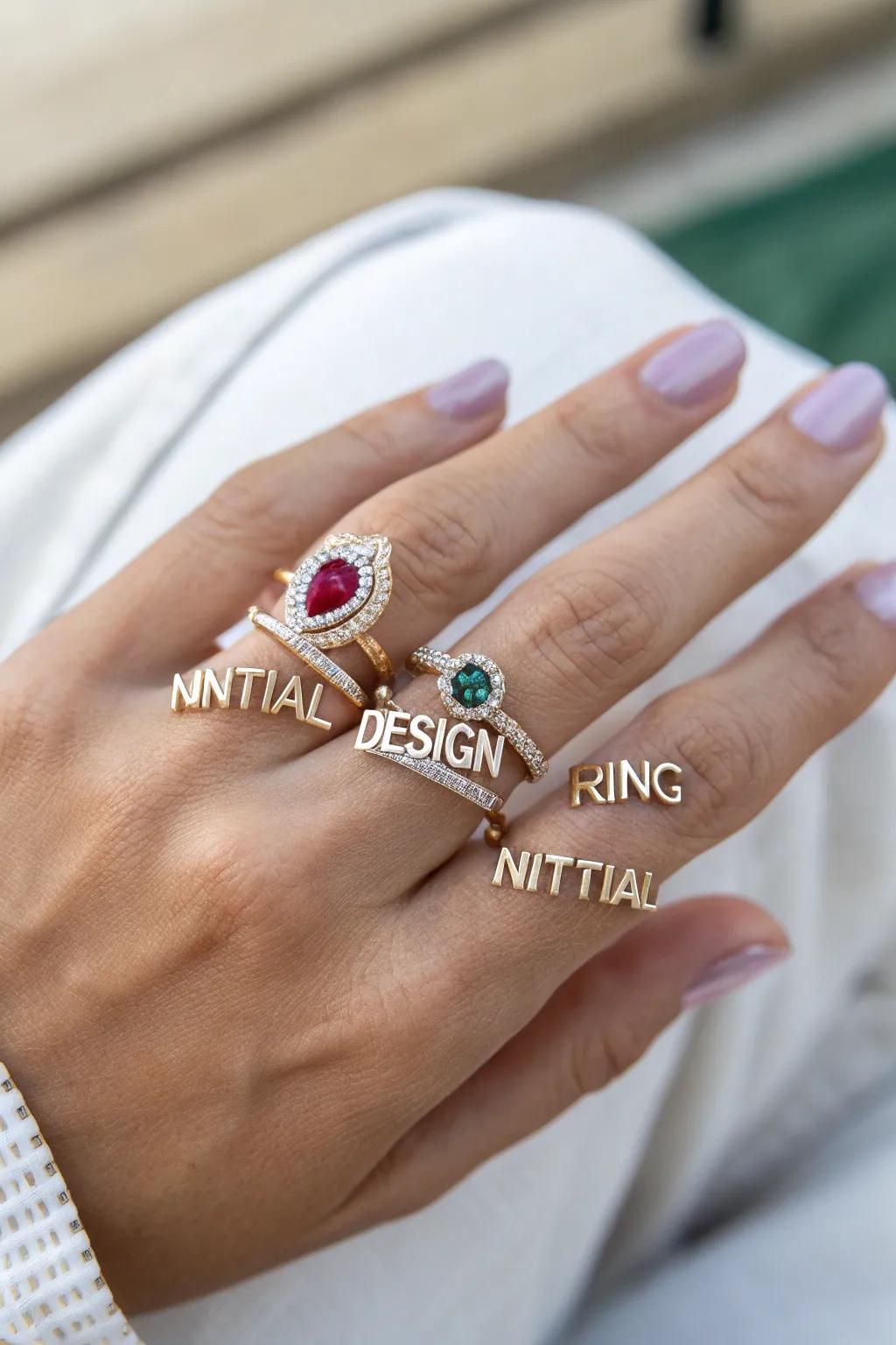 Meaningful Personalized Rings