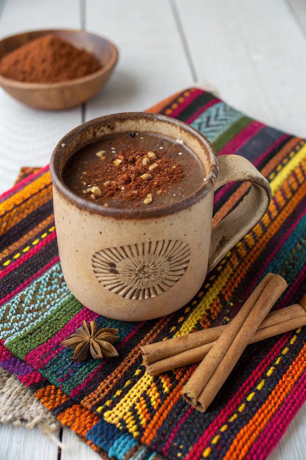 Inferno Spice Cocoa: bold and adventurous
