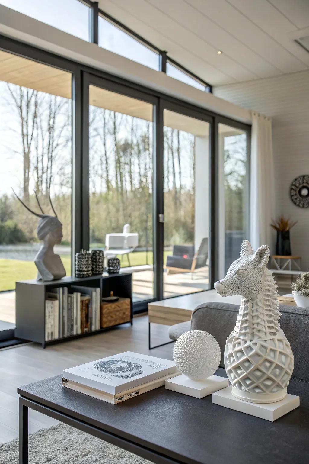 3D-printed decor offers endless possibilities for personalization.