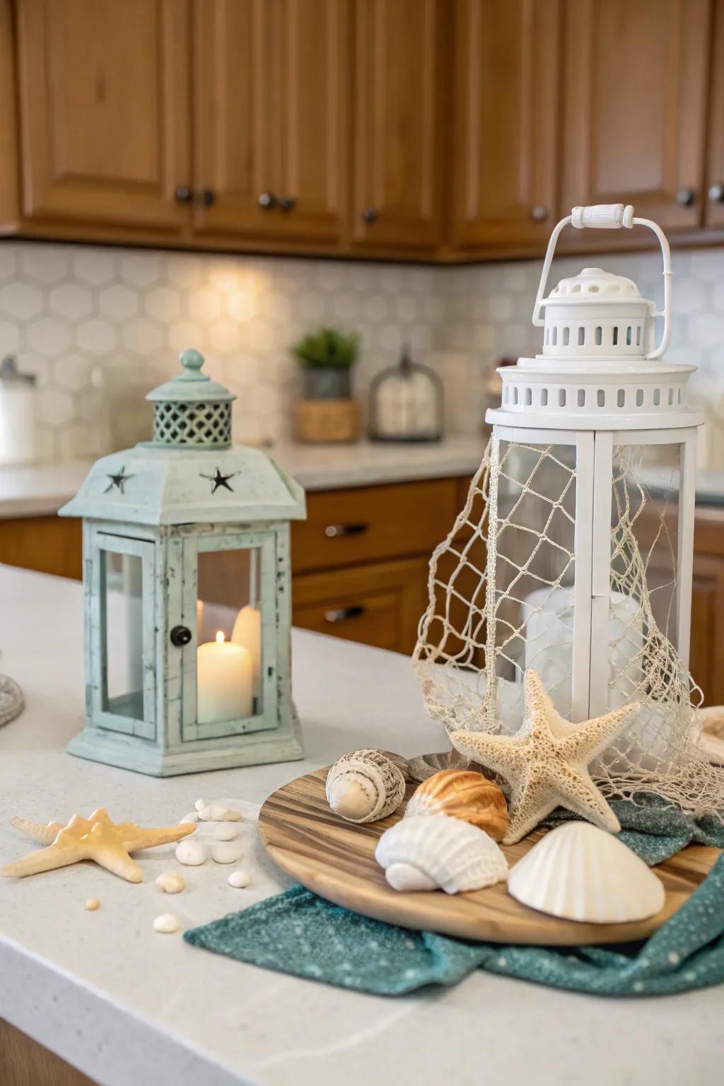 A thematic scene conveys a cohesive narrative to your kitchen.
