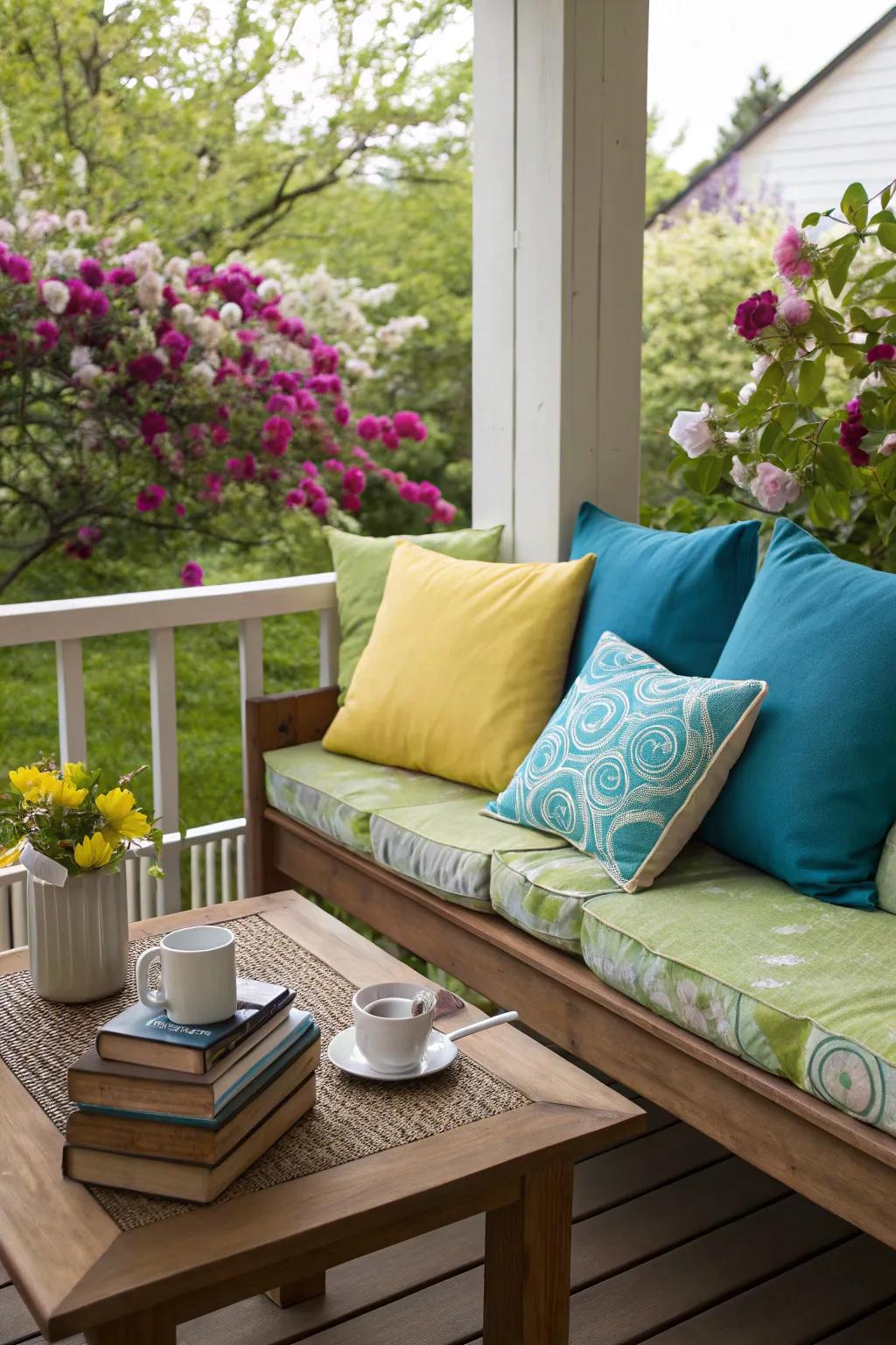 Incorporate cozy seating areas for added style and a relaxing atmosphere.