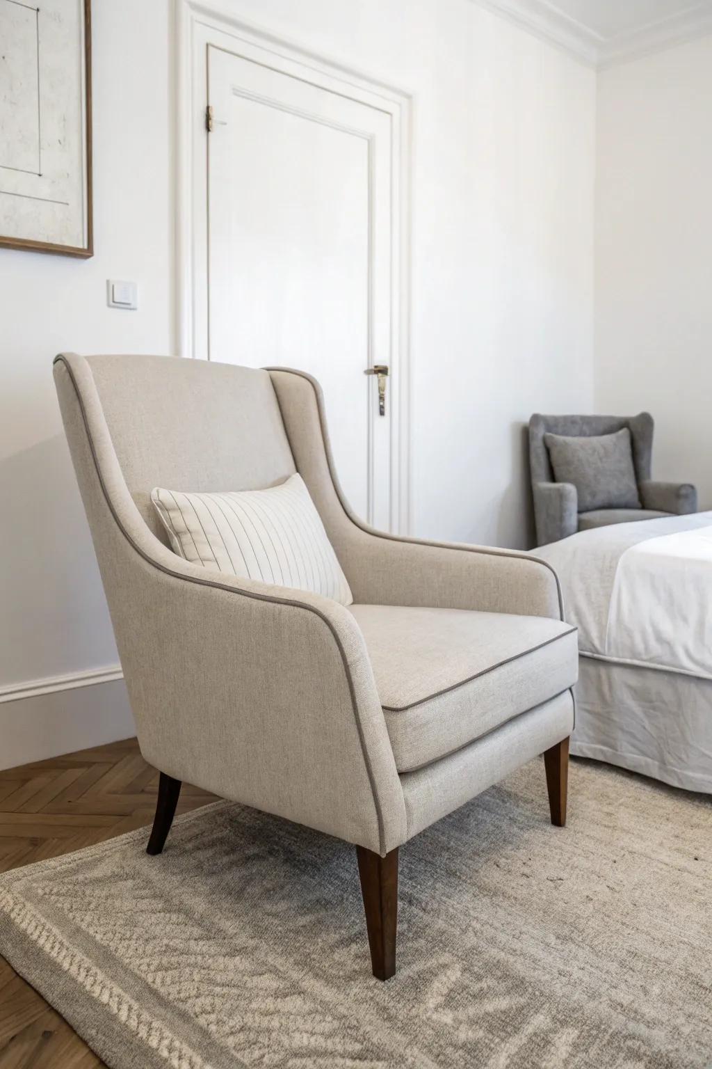 Minimalist designs achieve elegance through the art of simplicity, fostering a serene environment.