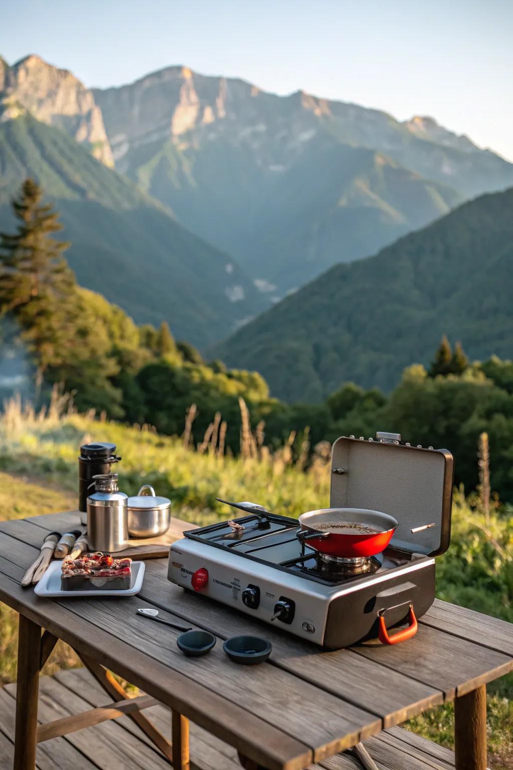 Effective and transportable cooking solutions for outdoors enthusiasts.