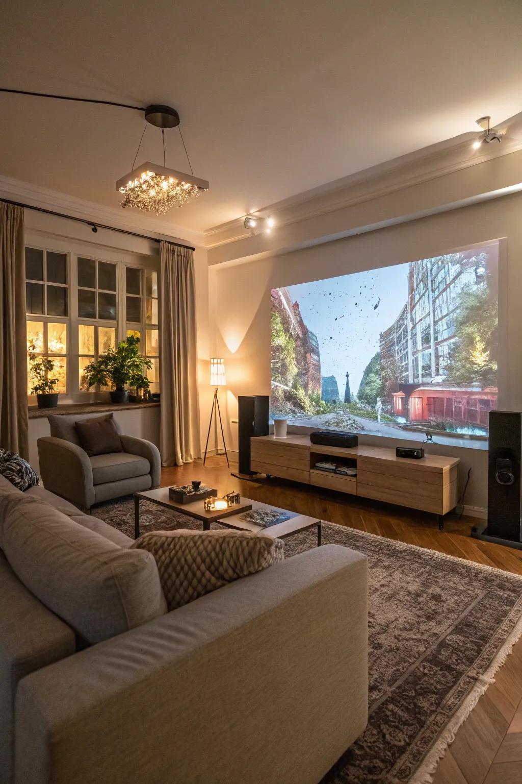 Transform your family room with enthralling holographic displays.