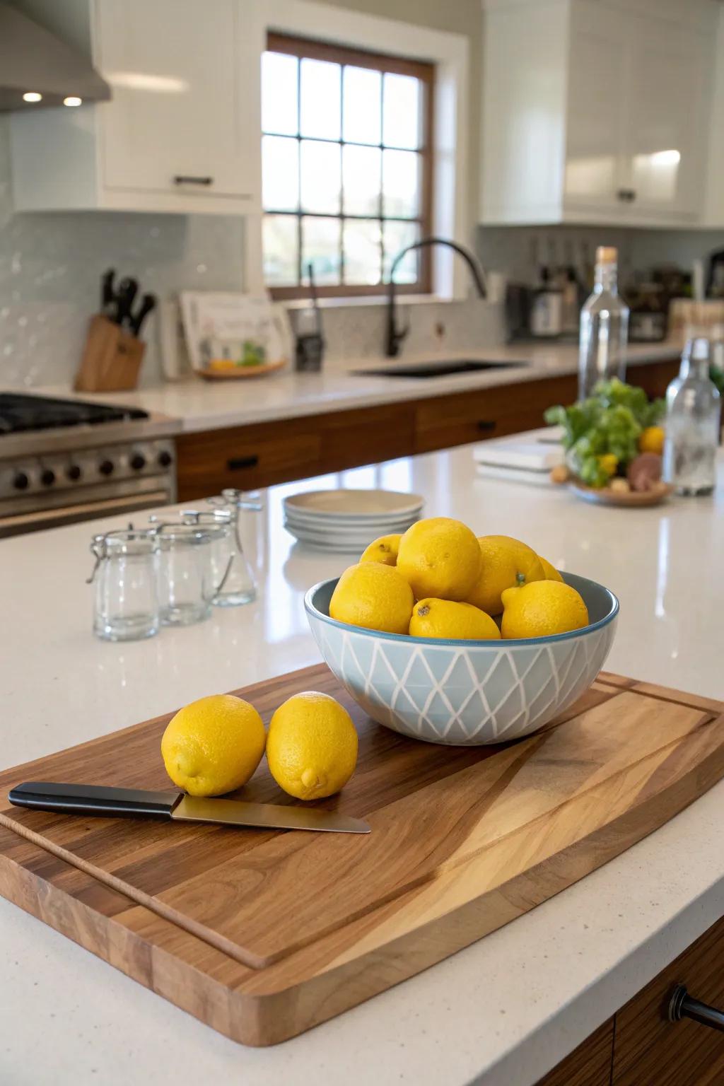 Practical decor seamlessly merges functionality with flair.