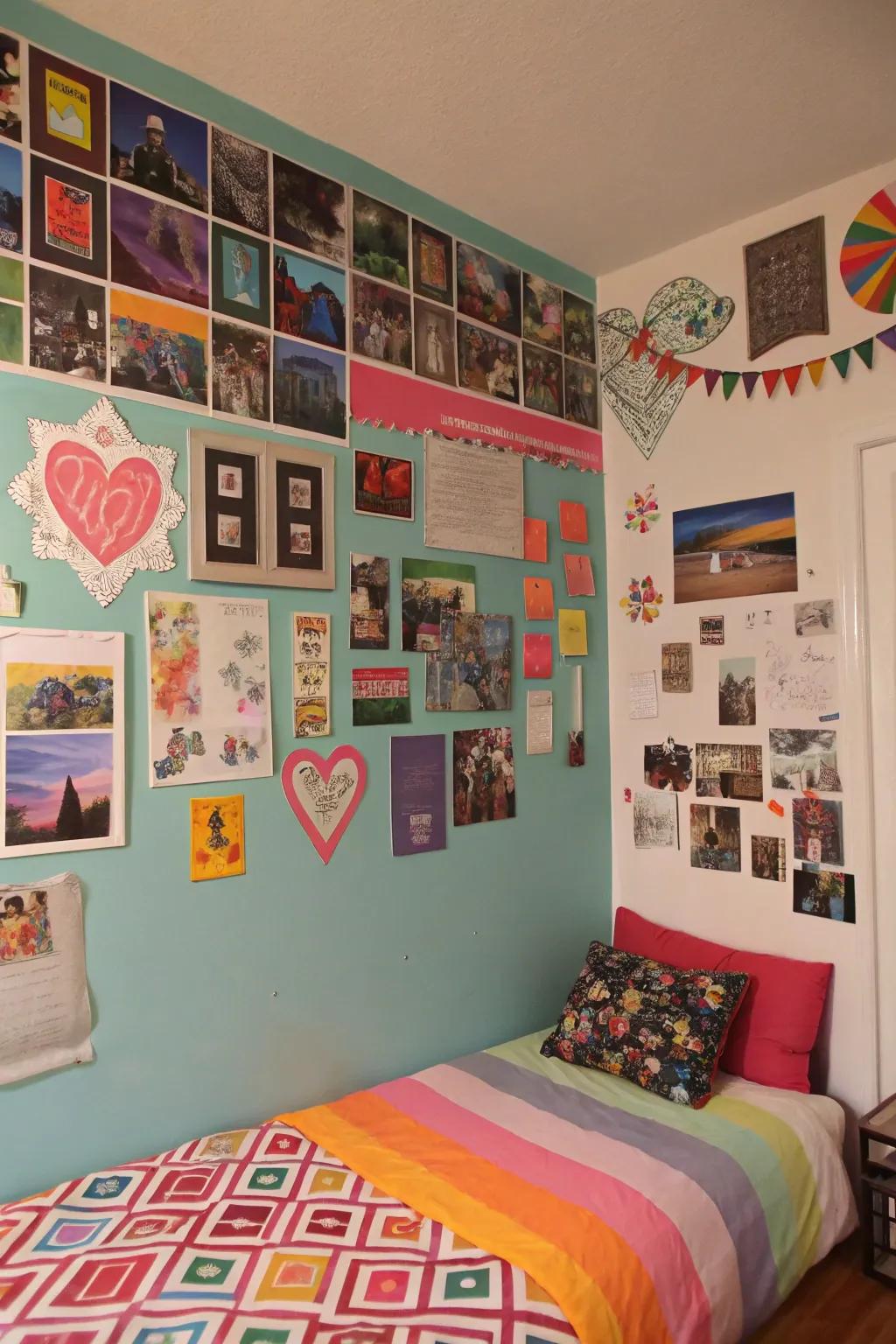 Personalized wall decor is a great way to showcase individuality.