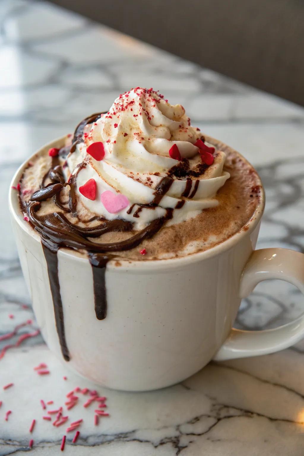Arrowheart Cappuccino: A heartfelt embrace in every cup