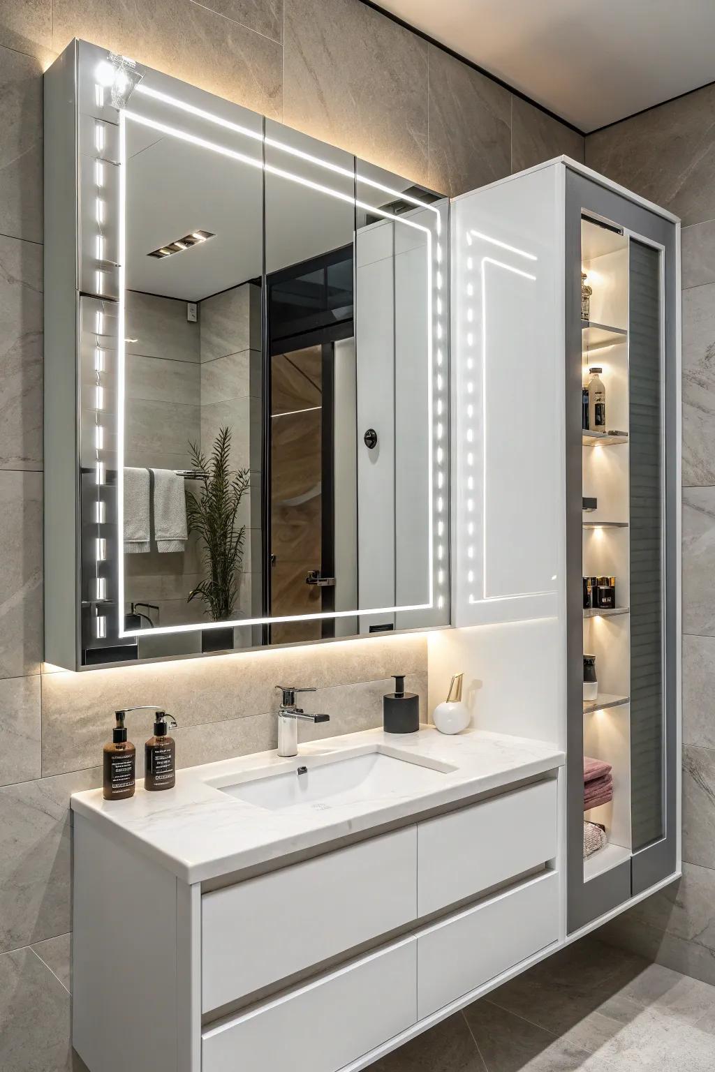 Tech upgrades turn your bathroom into a modern escape.