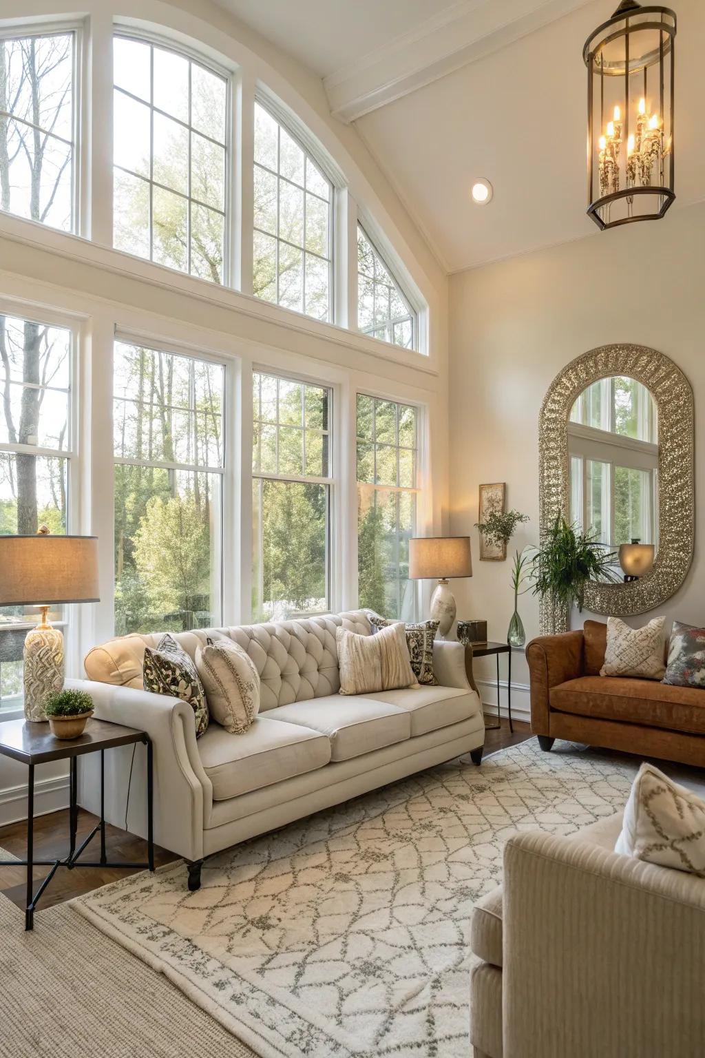 Adequate lighting turns a home into a comfortable haven.