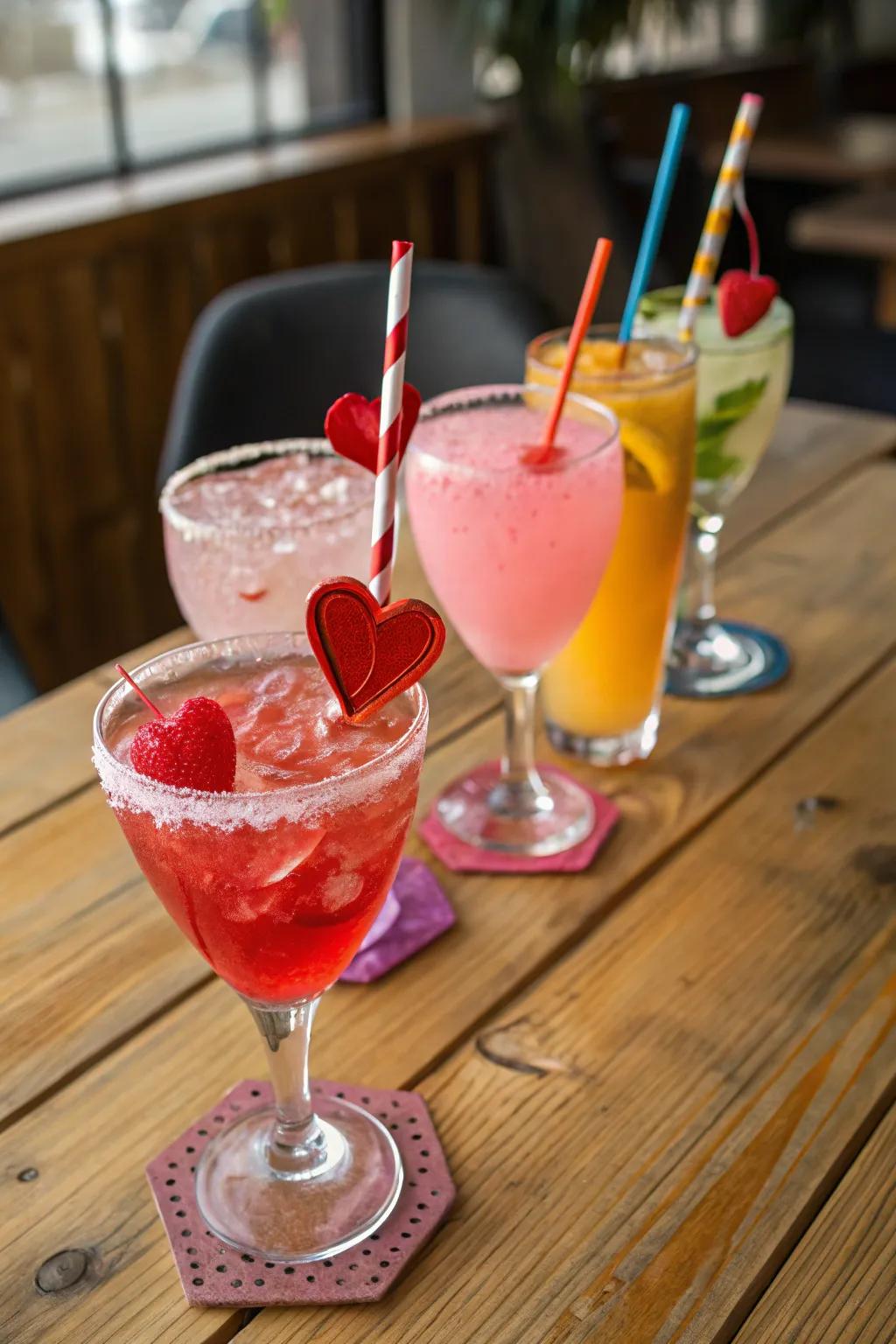 Crafting cocktails introduces a flavorful twist to your party.